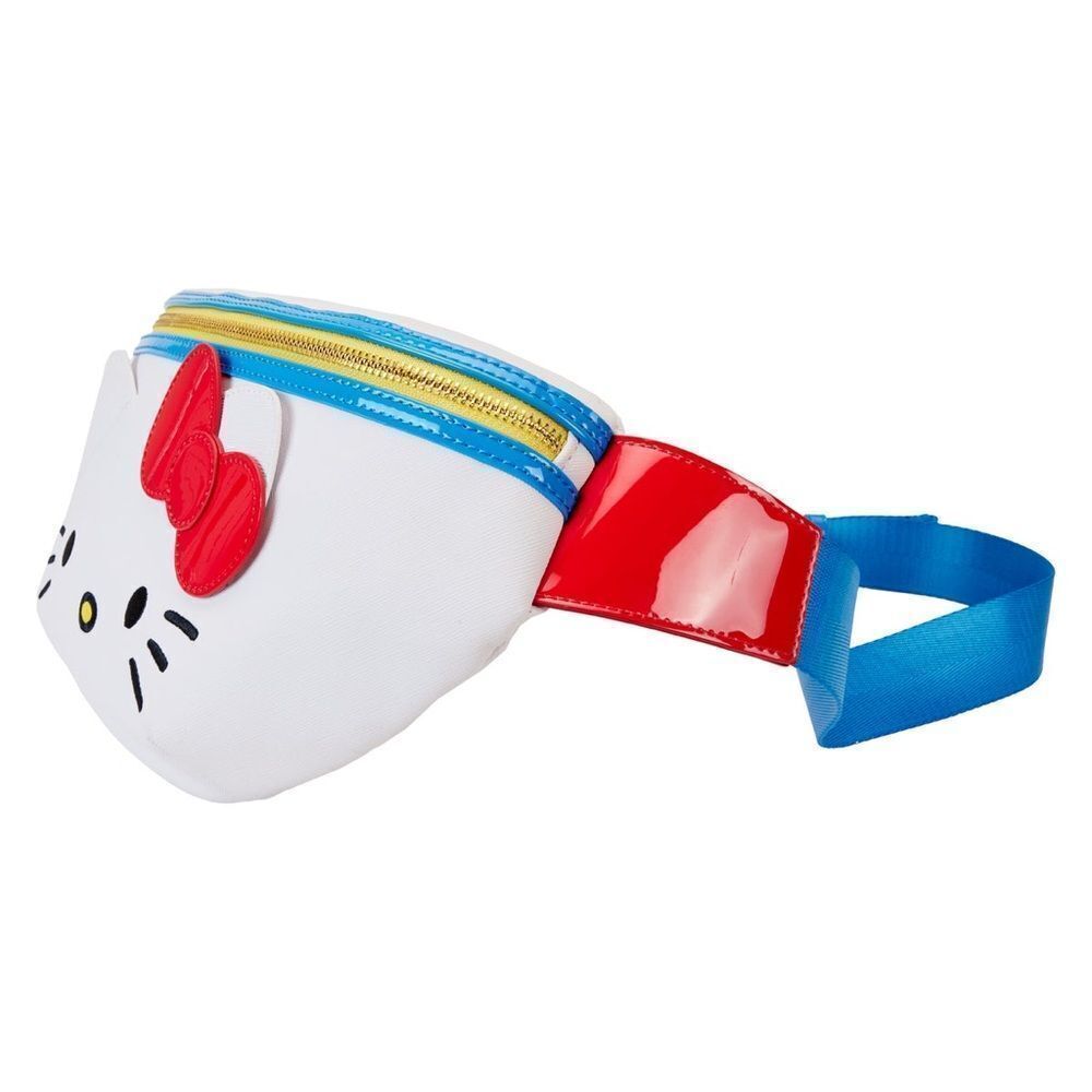 Loungefly Hello Kitty 50th Anniversary Classic Belt Bag white NWT in pkg - Picture 7 of 10